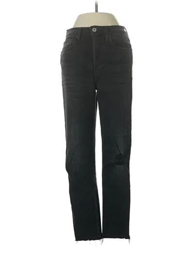 Pre-owned Re/done Jeans In Black