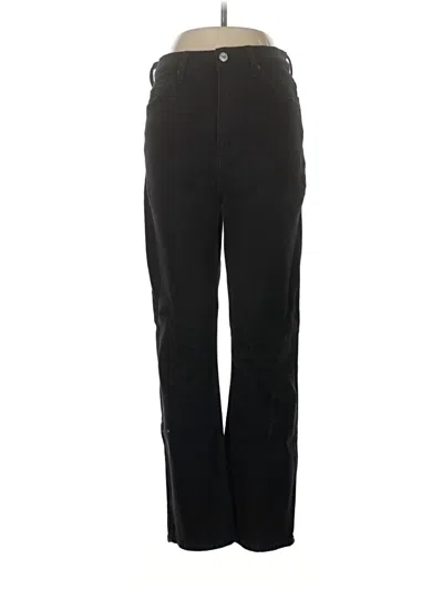 Pre-owned Re/done Jeans In Black