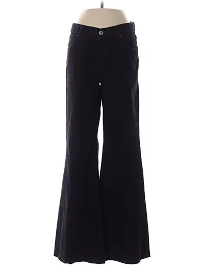 Pre-owned Re/done Jeans In Black
