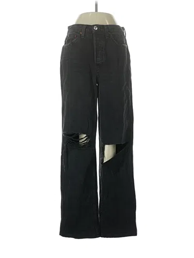 Pre-owned Re/done Jeans In Black