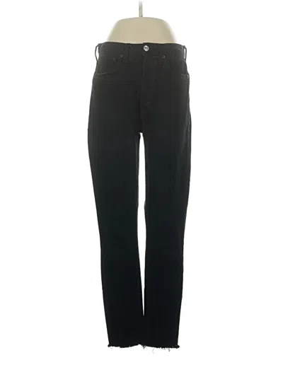 Pre-owned Re/done Jeans In Black