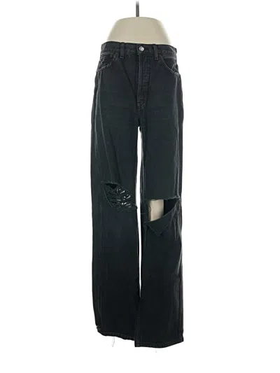 Pre-owned Re/done Jeans In Black