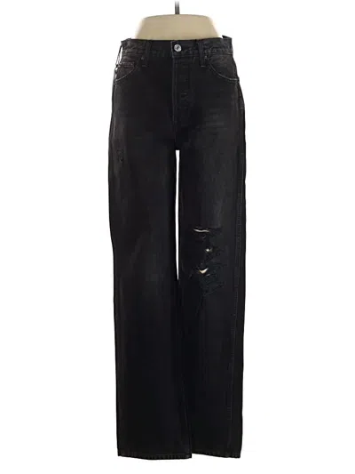 Pre-owned Re/done Jeans In Black