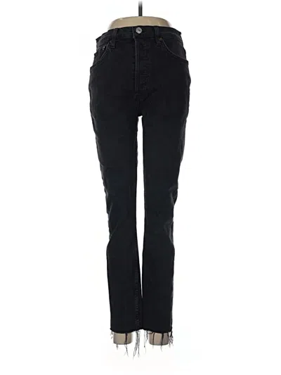 Pre-owned Re/done Jeans In Black