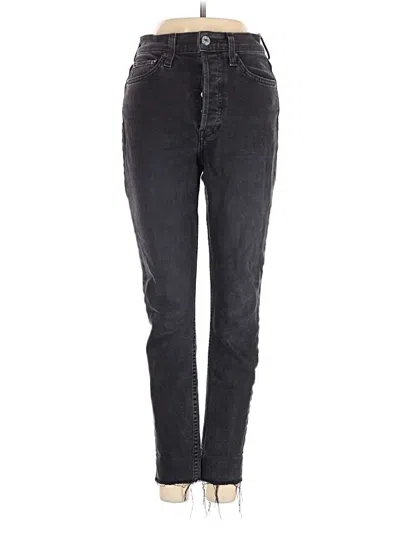 Pre-owned Re/done Jeans In Black
