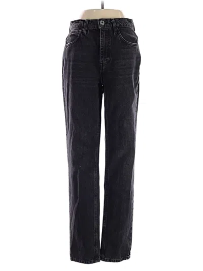Pre-owned Re/done Jeans In Black