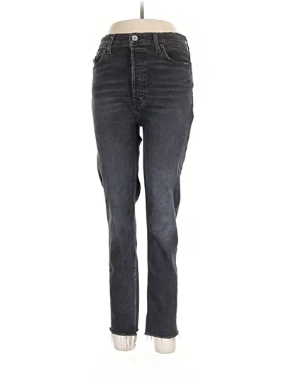 Re/done Jeans In Black