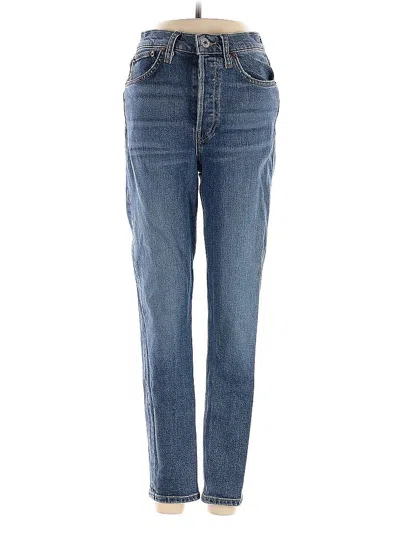 Pre-owned Re/done Jeans In Blue