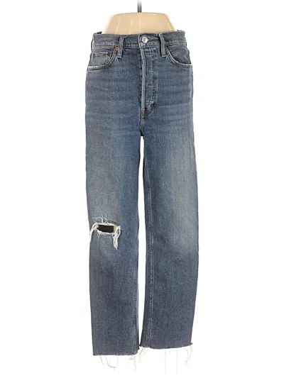 Pre-owned Re/done Jeans In Blue