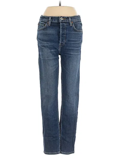 Pre-owned Re/done Jeans In Blue