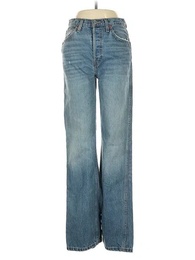 Pre-owned Re/done Jeans In Blue