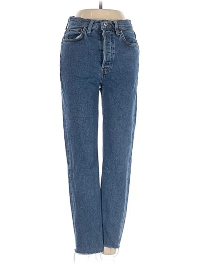 Pre-owned Re/done Jeans In Blue