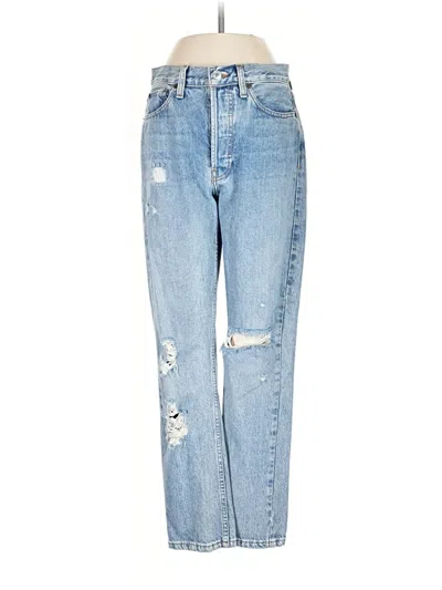 Pre-owned Re/done Jeans In Blue