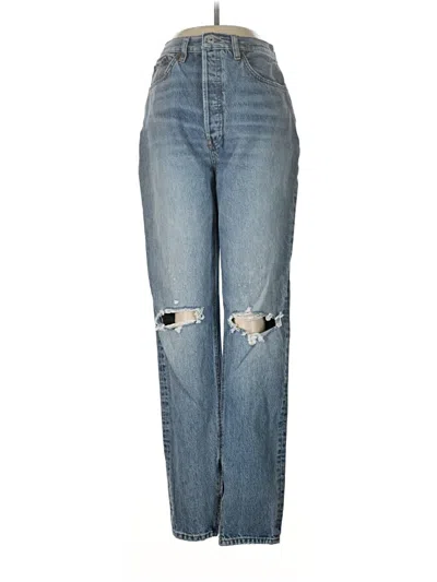 Pre-owned Re/done Jeans In Blue
