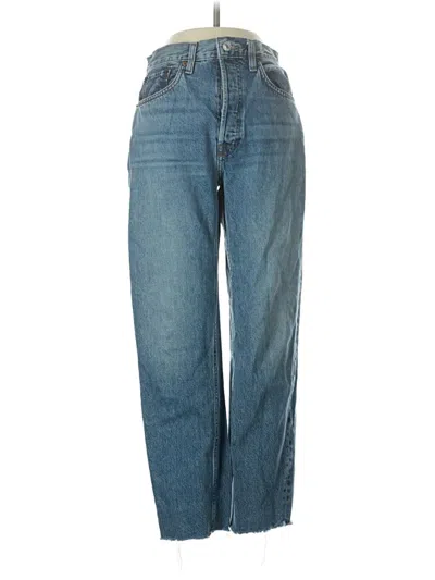 Pre-owned Re/done Jeans In Blue