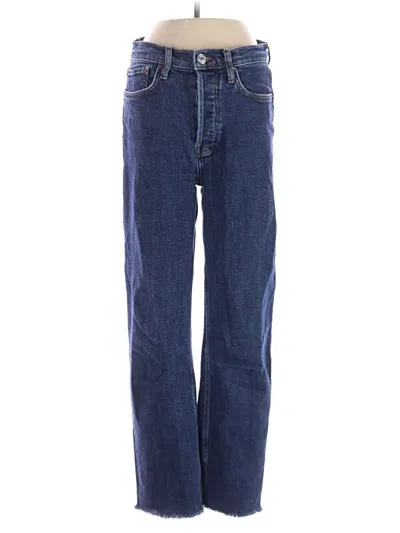 Pre-owned Re/done Jeans In Blue