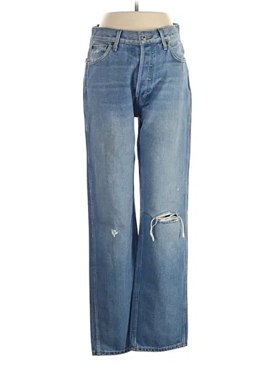 Pre-owned Re/done Jeans In Blue