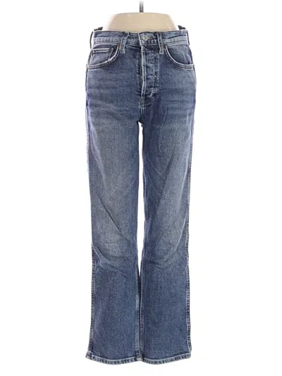 Pre-owned Re/done Jeans In Blue