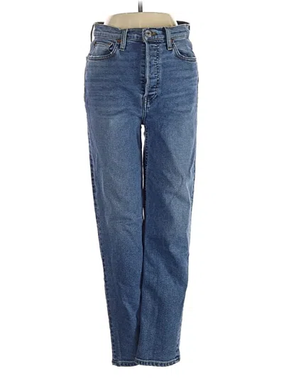 Pre-owned Re/done Jeans In Blue