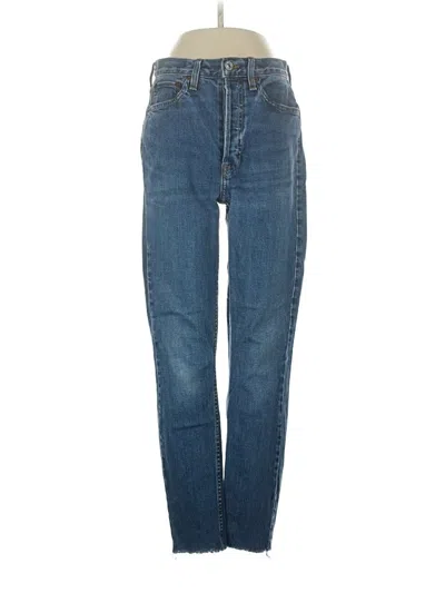 Pre-owned Re/done Jeans In Blue
