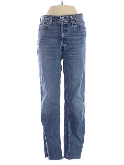 Pre-owned Re/done Jeans In Blue