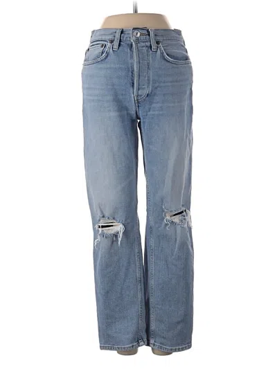 Pre-owned Re/done Jeans In Blue