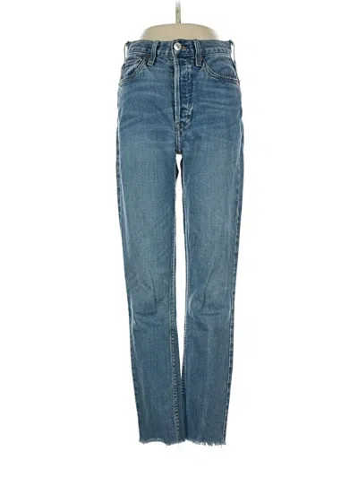Pre-owned Re/done Jeans In Blue