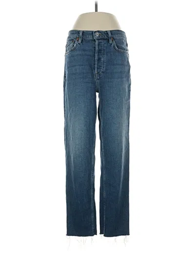 Pre-owned Re/done Jeans In Blue