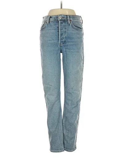 Pre-owned Re/done Jeans In Blue