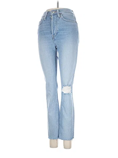 Pre-owned Re/done Jeans In Blue