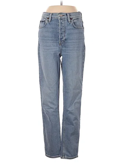 Pre-owned Re/done Jeans In Blue