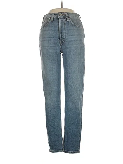 Pre-owned Re/done Jeans In Blue