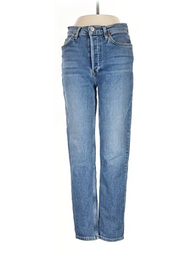 Pre-owned Re/done Jeans In Blue