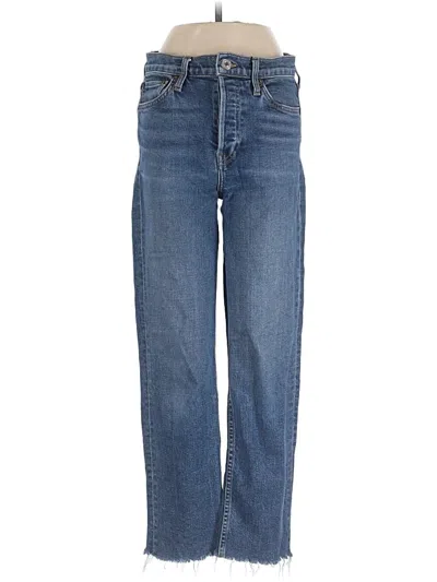 Pre-owned Re/done Jeans In Blue