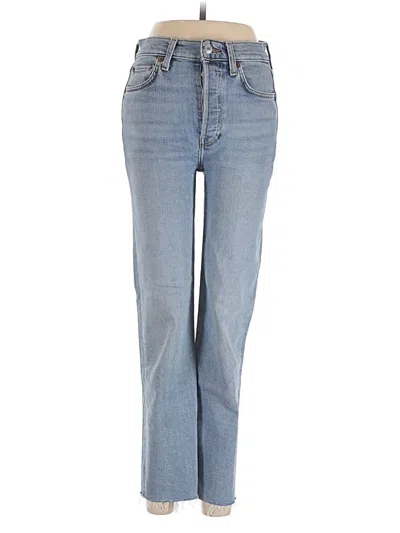 Pre-owned Re/done Jeans In Blue