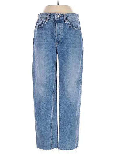 Pre-owned Re/done Jeans In Blue