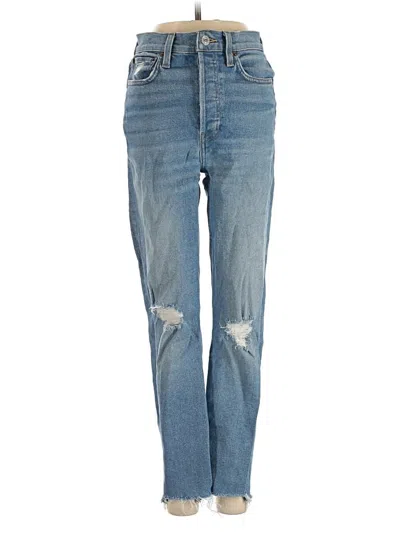 Pre-owned Re/done Jeans In Blue