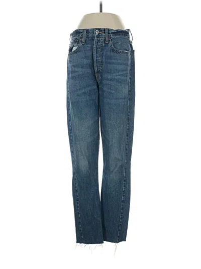 Pre-owned Re/done Jeans In Blue