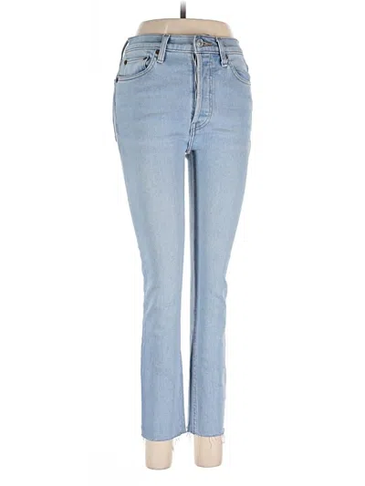 Pre-owned Re/done Jeans In Blue
