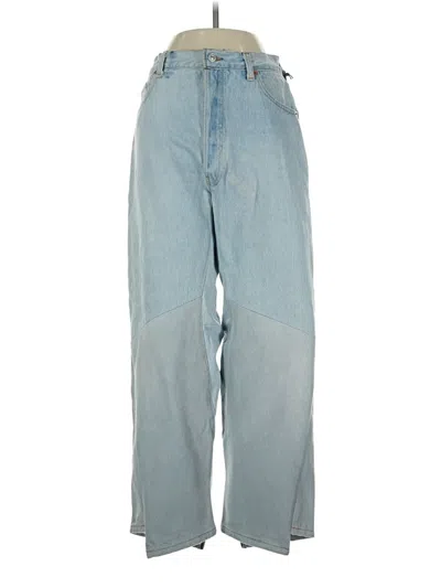 Pre-owned Re/done Jeans In Blue