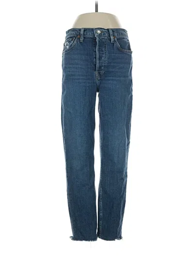 Pre-owned Re/done Jeans In Blue