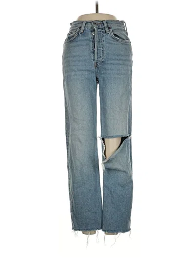 Pre-owned Re/done Jeans In Blue