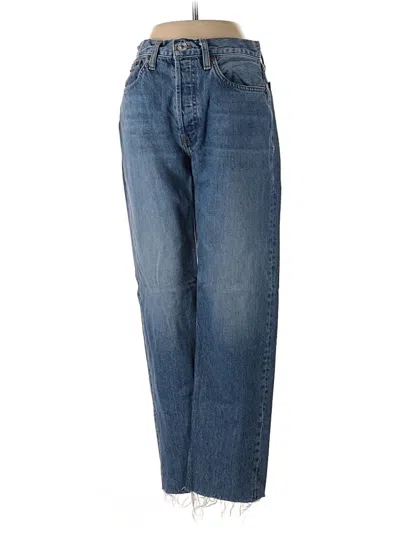 Pre-owned Re/done Jeans In Blue