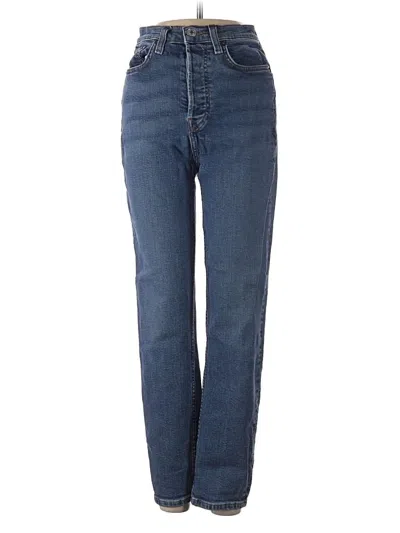 Pre-owned Re/done Jeans In Blue
