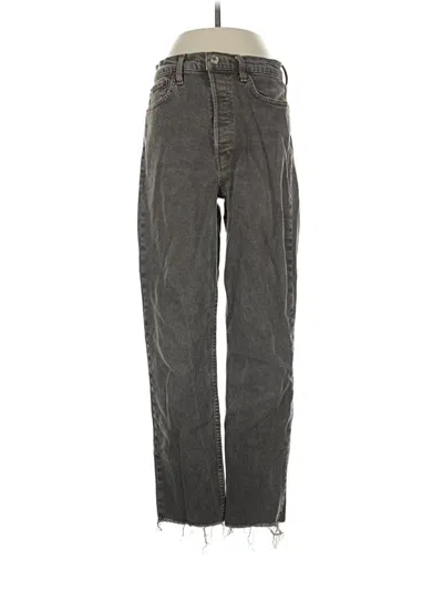 Pre-owned Re/done Jeans In Gray