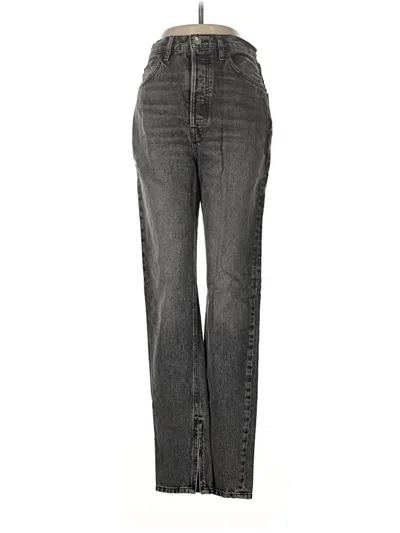 Re/done Jeans In Gray