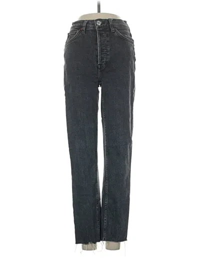 Pre-owned Re/done Jeans In Gray