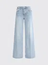 Re/done Wide Leg Jeans In Blue