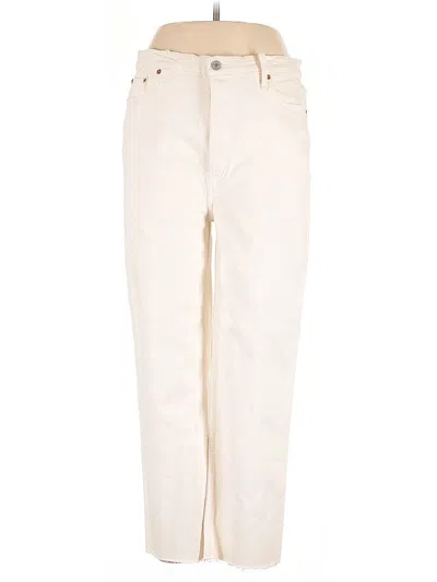 Pre-owned Re/done Jeans In White