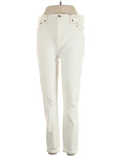 Pre-owned Re/done Jeans In White